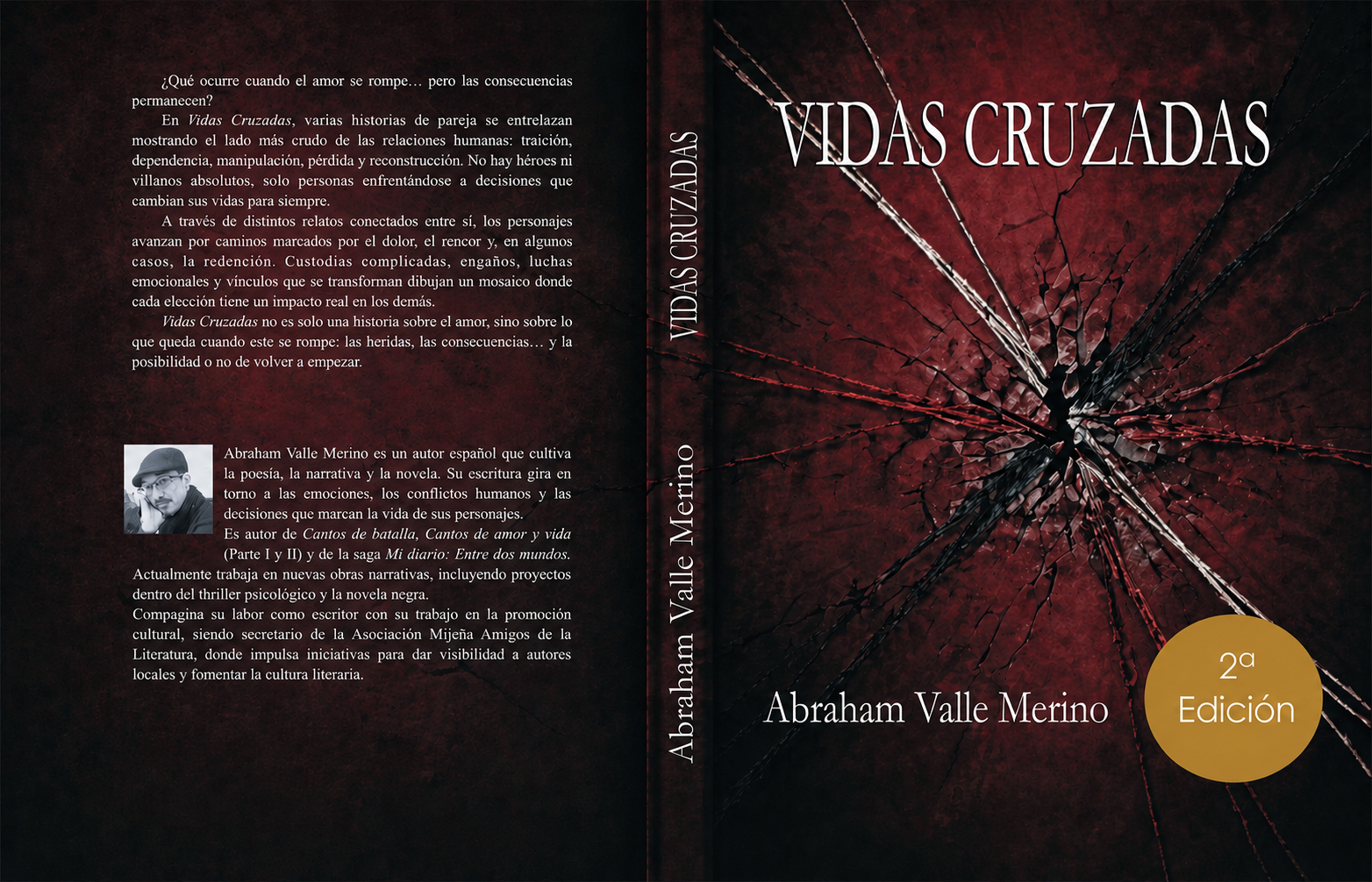 Vidas Cruzadas Segunda Edición de Abraham Valle Merino